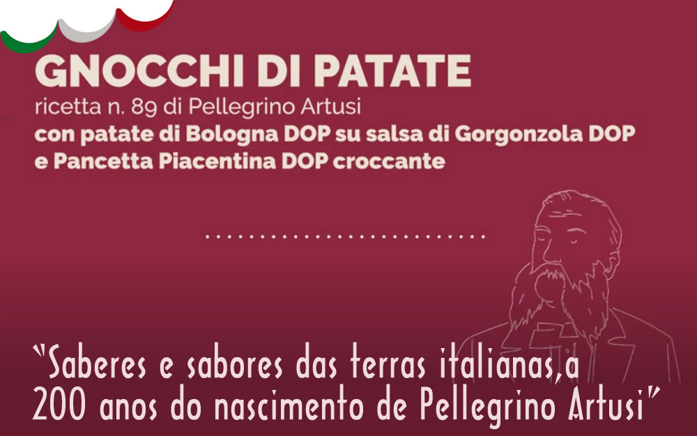 V Semana da Cozinha Italiana – Artusi – Gnocchi con Gorgonzola e Pancetta