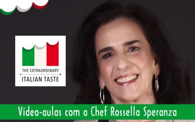 CALENDÁRIO DAS VÍDEO-AULAS DA CHEF ROSSELLA SPERANZA