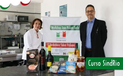 26/AGO – CURSO DE GASTRONOMIA E VINHOS ITALIANOS – SINDRIO