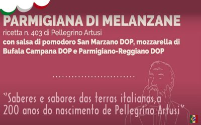 V Semana da Cozinha Italiana – Artusi – Parmigiana di Melanzane