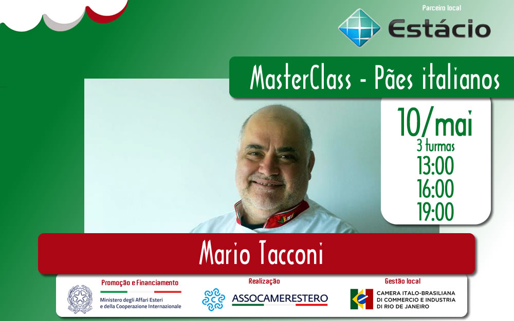 10/MAI – MASTERCLASS – PÃES ITALIANOS